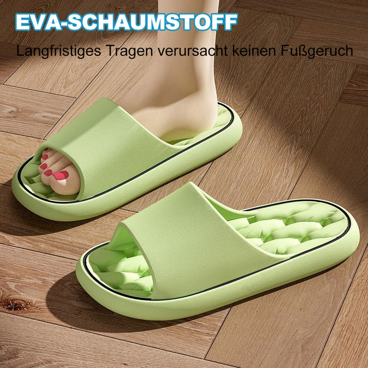 Stylish ergonomic non-slip slippers, ultimate comfort footwear for all.