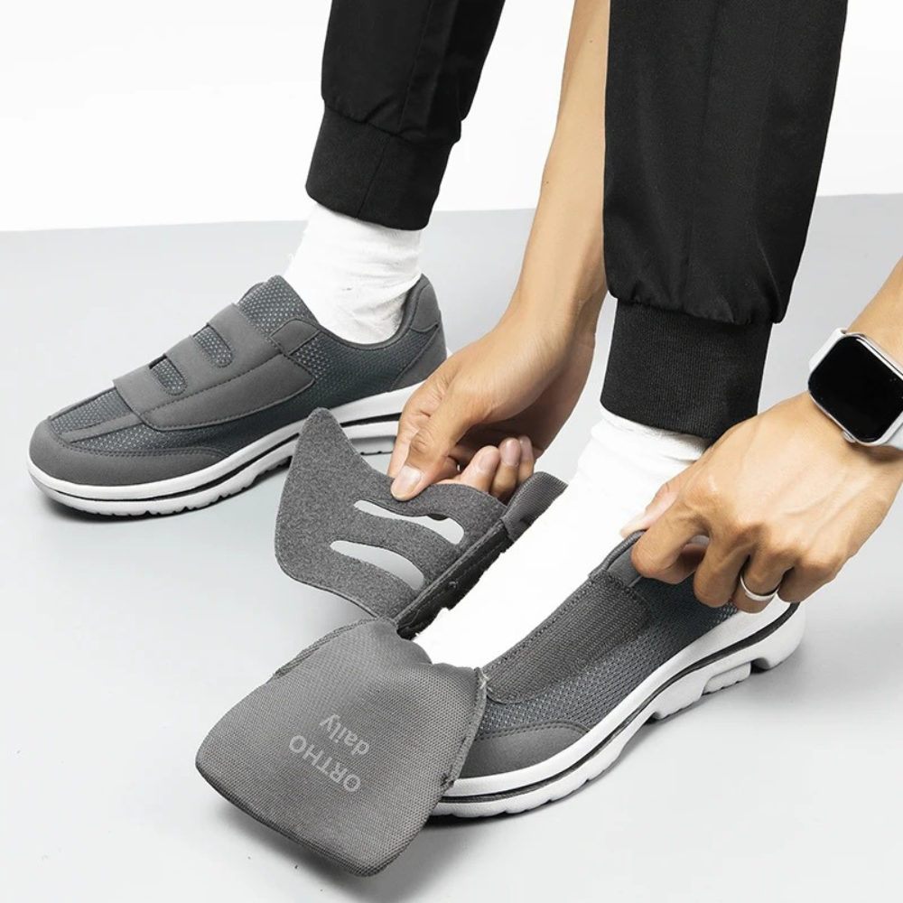 Supportive hook and loop diabetes shoes, perfect for sensitive & swollen feet.
