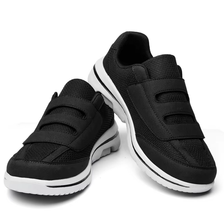 Comfort Plus shoes for diabetics; designed for swollen feet, easy on/off hook & loop.