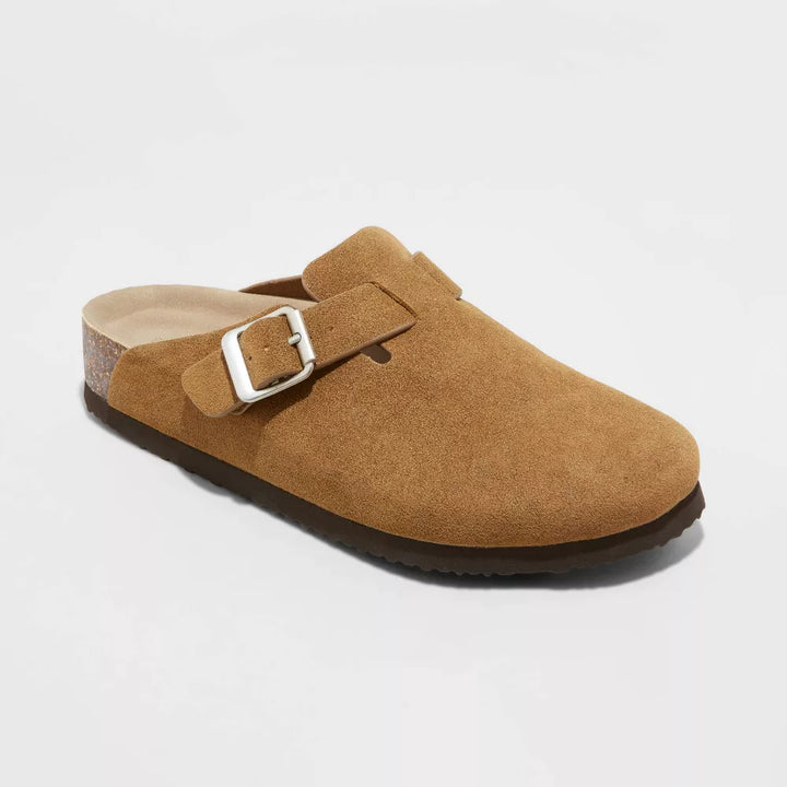 Ergonomic men's soft footbed sandals, providing ultimate cushioning and support for walking.