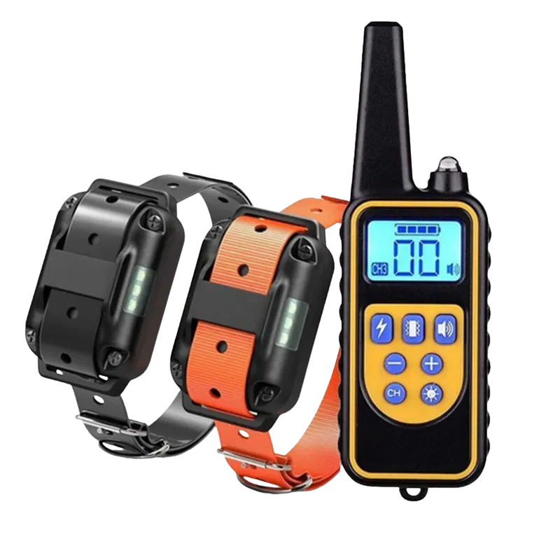 Gentle dog training collar for anti-bark & obedience. Waterproof remote e-collar for effective canine behavior correction.