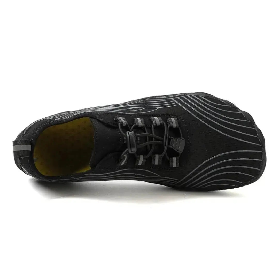 Everyday unisex footwear: Lace-up barefoot shoes with wide toe box for ultimate comfort.