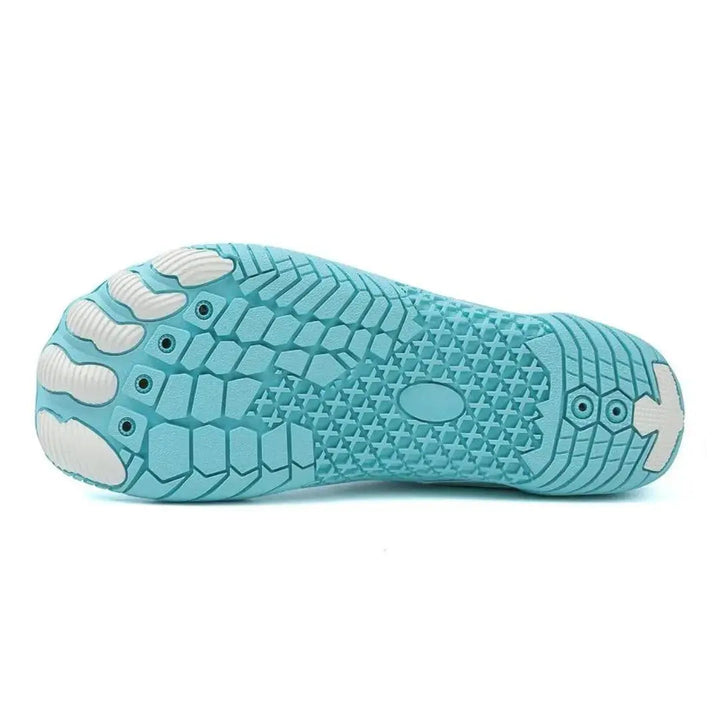 Foot health focused: Unisex lace-up barefoot shoes with wide toe box & natural movement.