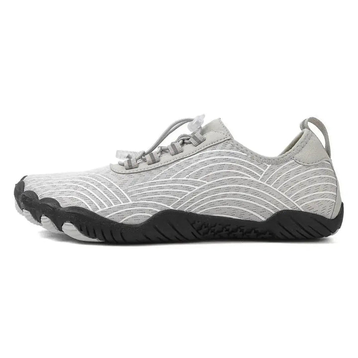 Lightweight unisex lace-up barefoot shoes, perfect for a natural stride & comfort.