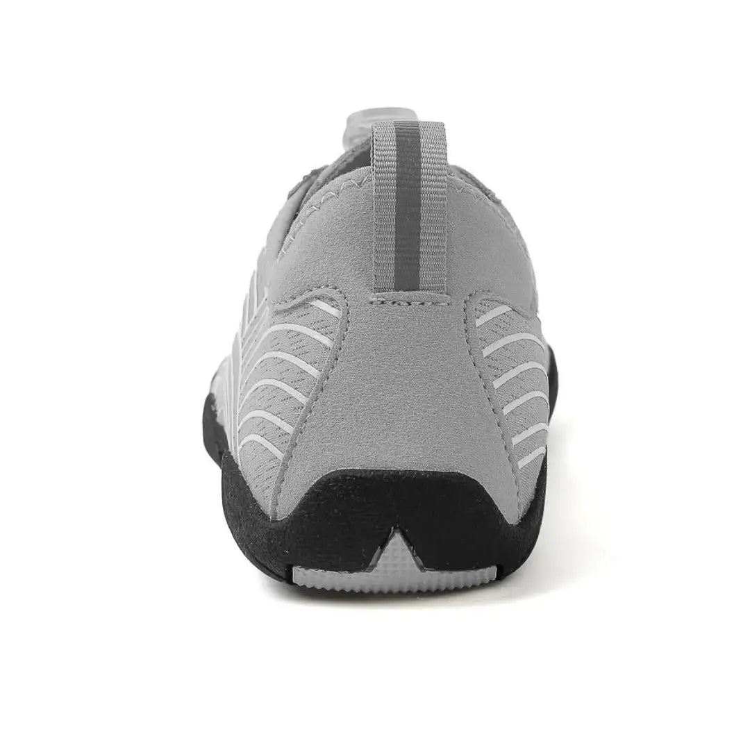 Everyday comfort & foot health: Unisex lace-up barefoot shoes with wide toe box.