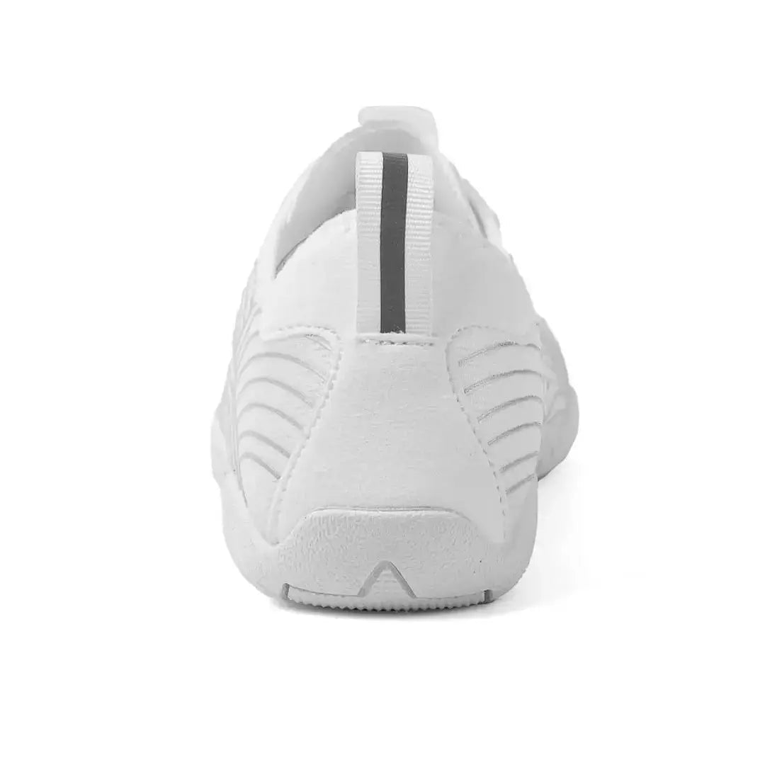 Flexible sole barefoot shoes for men & women, with secure lace-up for comfort.