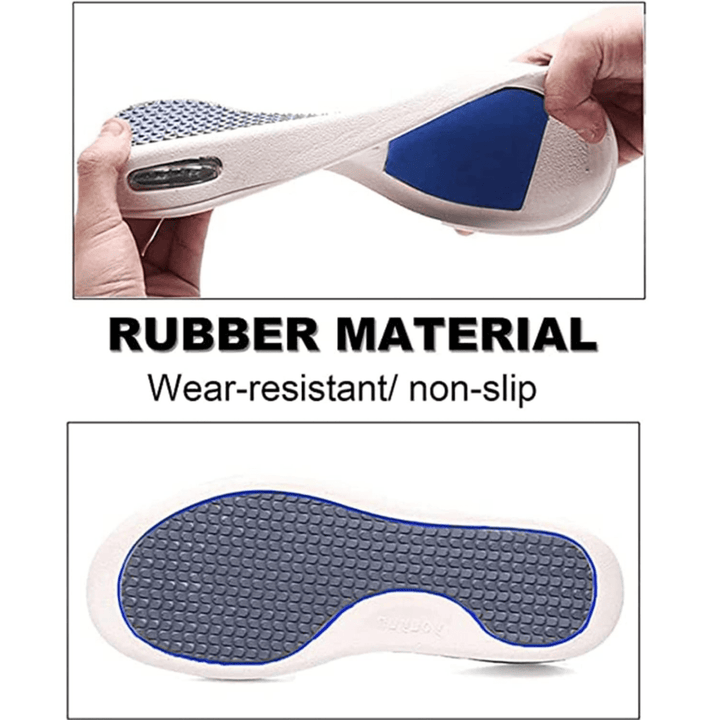 Walk in comfort with unisex extra wide diabetic shoes; memory foam provides foot support & pressure relief.