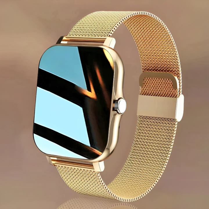Unisex Fitness Smart Watch with Bluetooth Calling & Health Monitor. Activity tracker, waterproof wearable tech for sport.