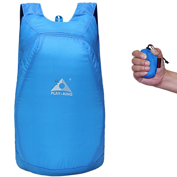 Portable water-resistant 20L backpack, unisex and compact for daily use.