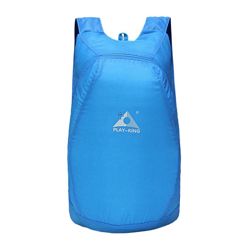 Compact 20L foldable backpack, lightweight & water-resistant, great for outdoor commuting.