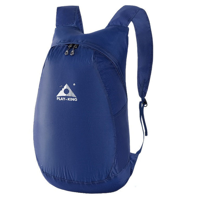 Compact water-resistant daypack, 20L foldable backpack perfect for hiking & travel.