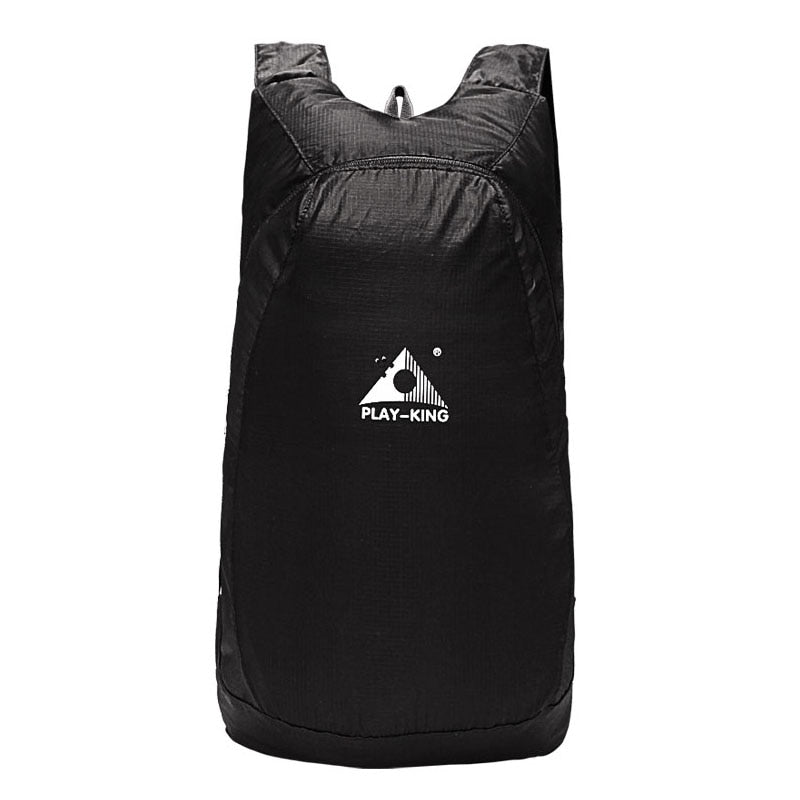 Unisex lightweight 20L backpack, foldable & water-resistant, perfect for day trips.