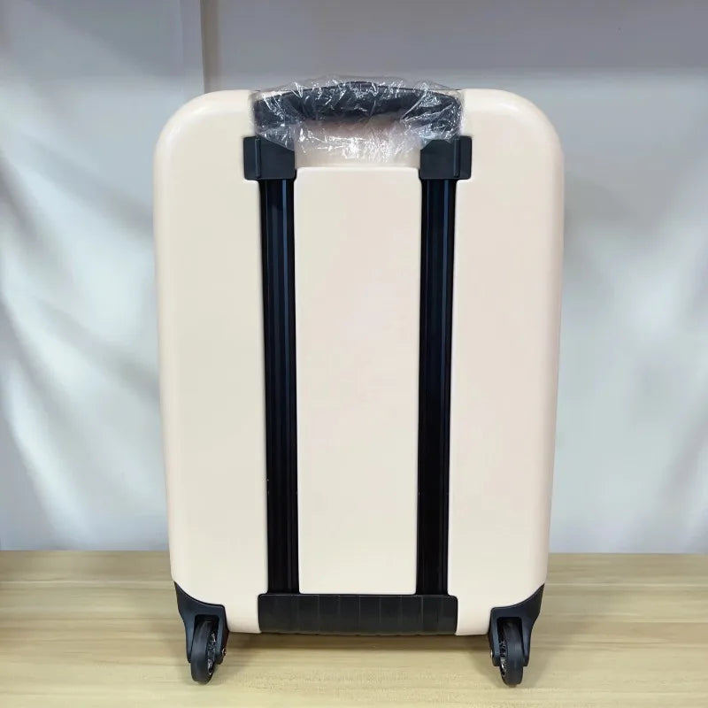 Lightweight, unisex hard shell suitcase, perfect for convenient & secure space-saving travel.