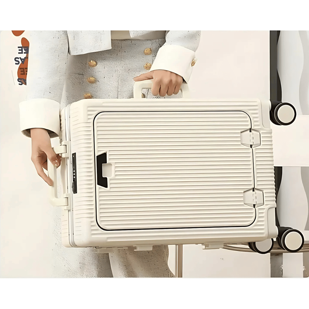 Sleek unisex hardshell carry-on luggage, Manhattan Pro, durable and cabin approved for any trip.