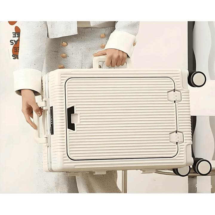 Sleek unisex hardshell carry-on luggage, Manhattan Pro, durable and cabin approved for any trip.