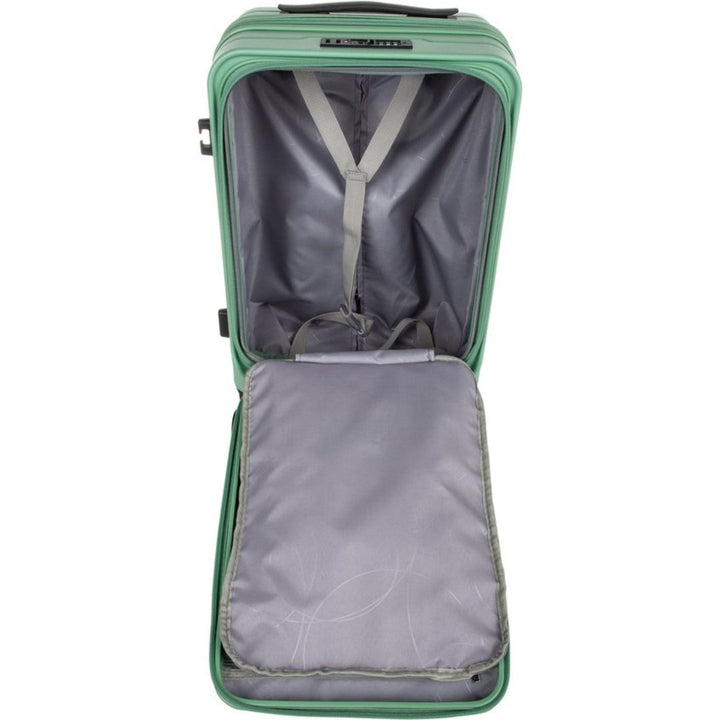Smart hardshell travel suitcase, Vienna, with a dedicated laptop area & smooth multi-directional spinner wheels.