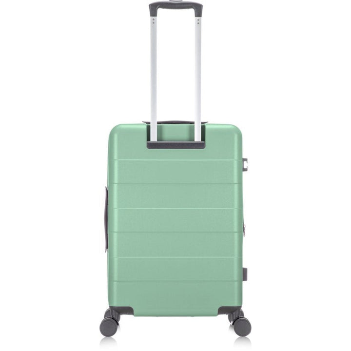Premium hardshell travel case, Vienna, with a padded laptop section and convenient TSA combination lock.