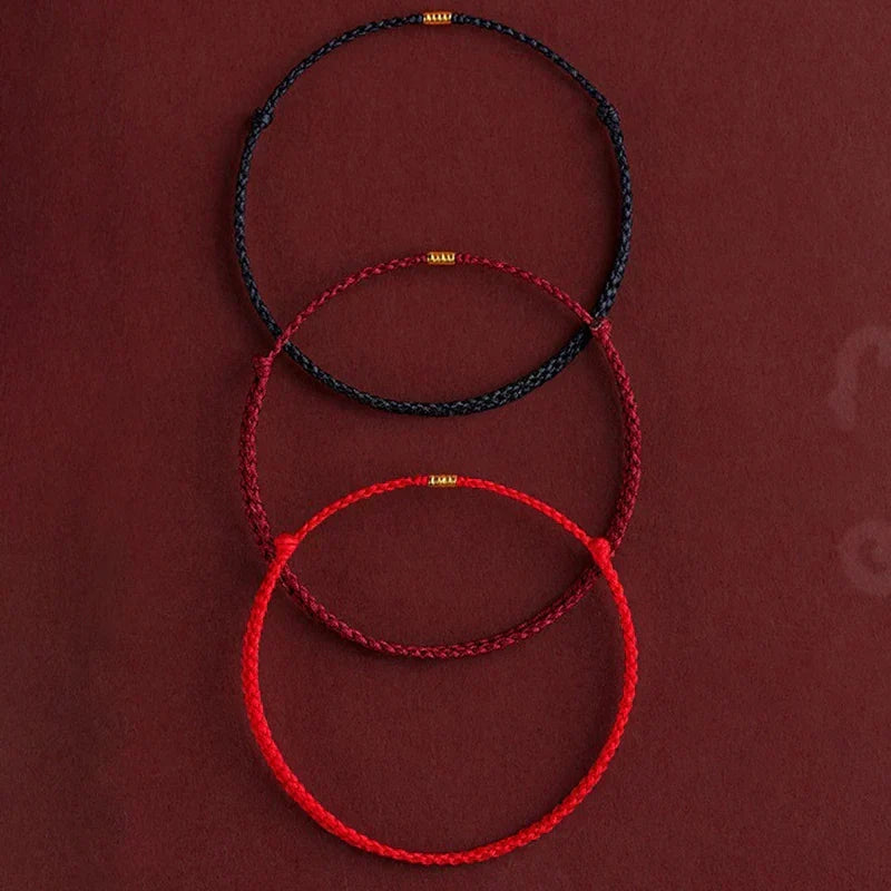 Handcrafted Tibetan blessing bracelet. Adjustable energy jewelry for harmony, perfect unisex spiritual gift.