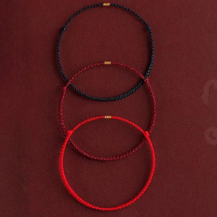 Handcrafted Tibetan blessing bracelet. Adjustable energy jewelry for harmony, perfect unisex spiritual gift.