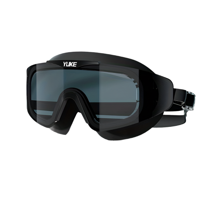 Premium anti-fog swimming goggles with HD clear vision, perfect for adults in pool & open water swimming.