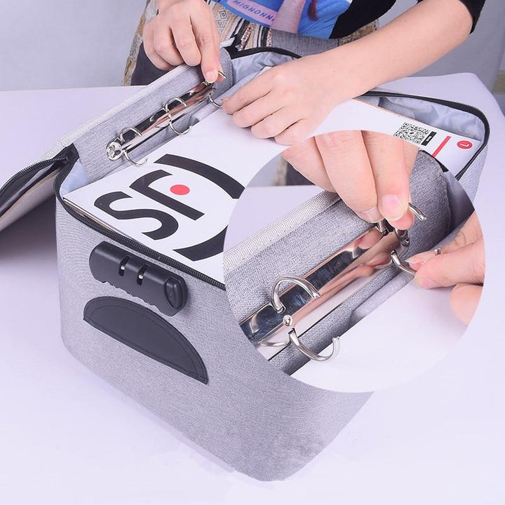 Waterproof document storage case for important papers, certificates, & electronics. Protects valuables & documents securely.