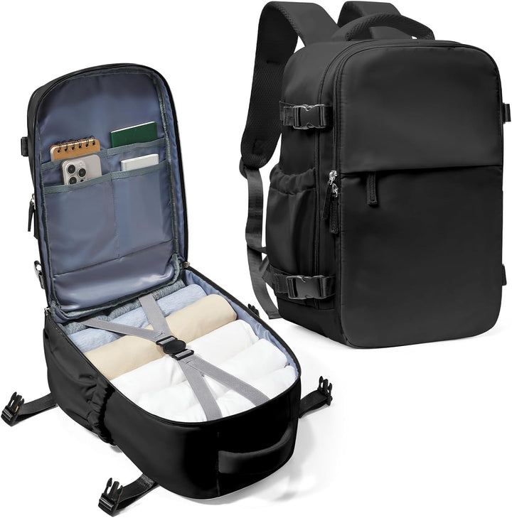 Practical computer bag with adjustable strap, multi-compartment for organized daily use.