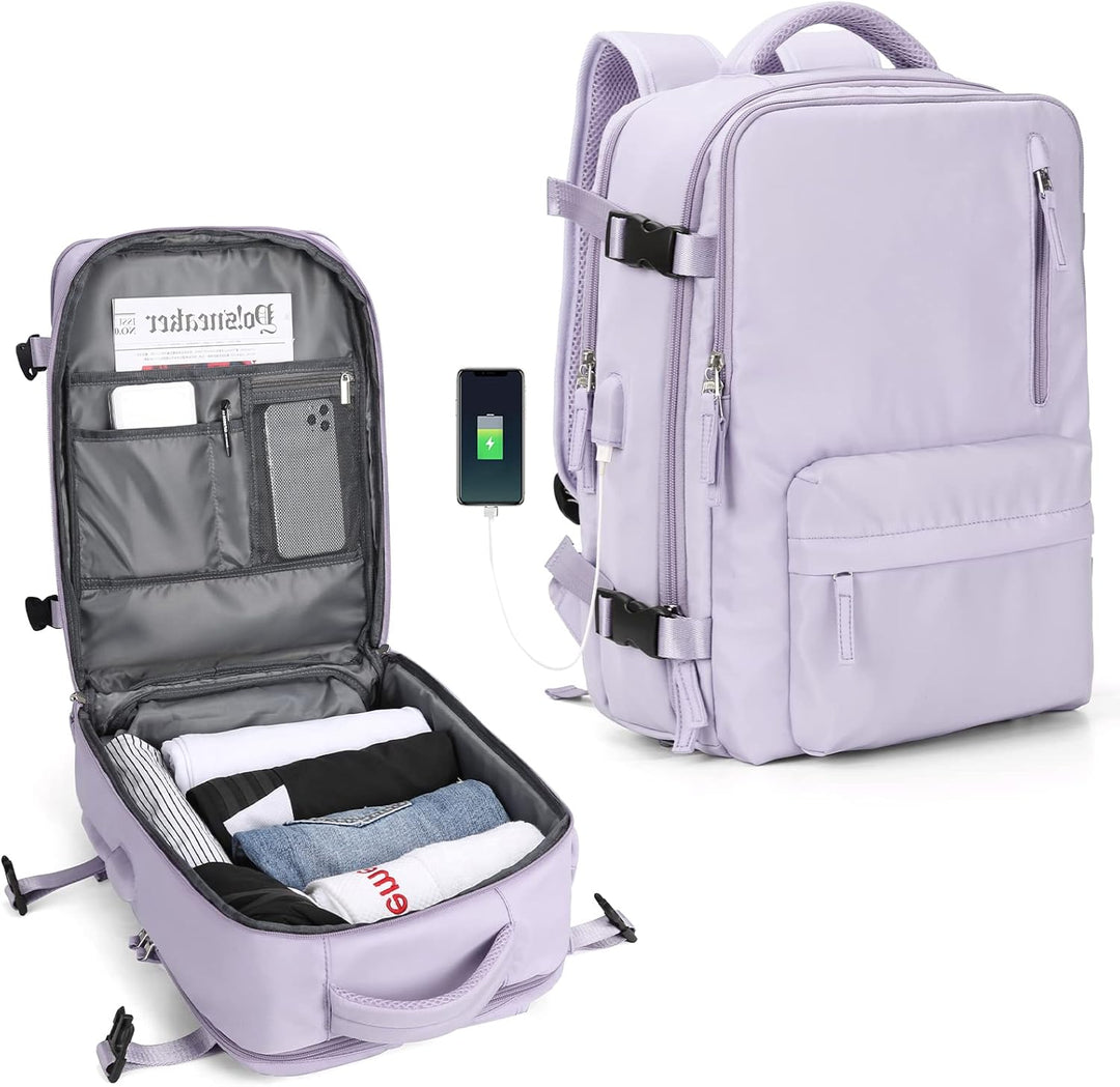 Organized tech & laptop bag, unisex, adjustable for comfortable use by students & workers.