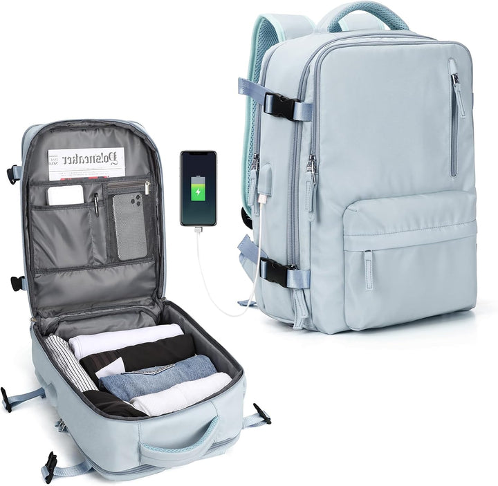 Lightweight laptop carry case, multi-compartment, designed for comfortable daily travel.