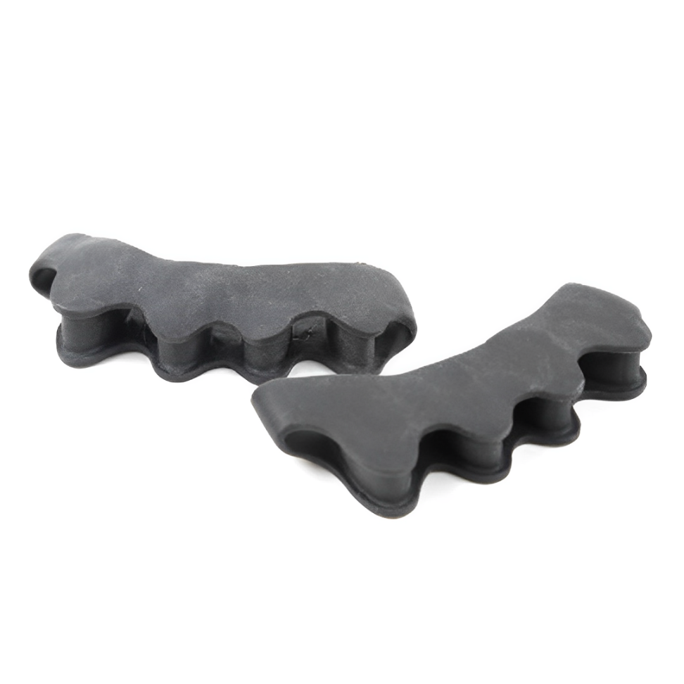 Comfortable silicone hammer toe brace for bunion correction, foot care & pain relief. Unisex design.