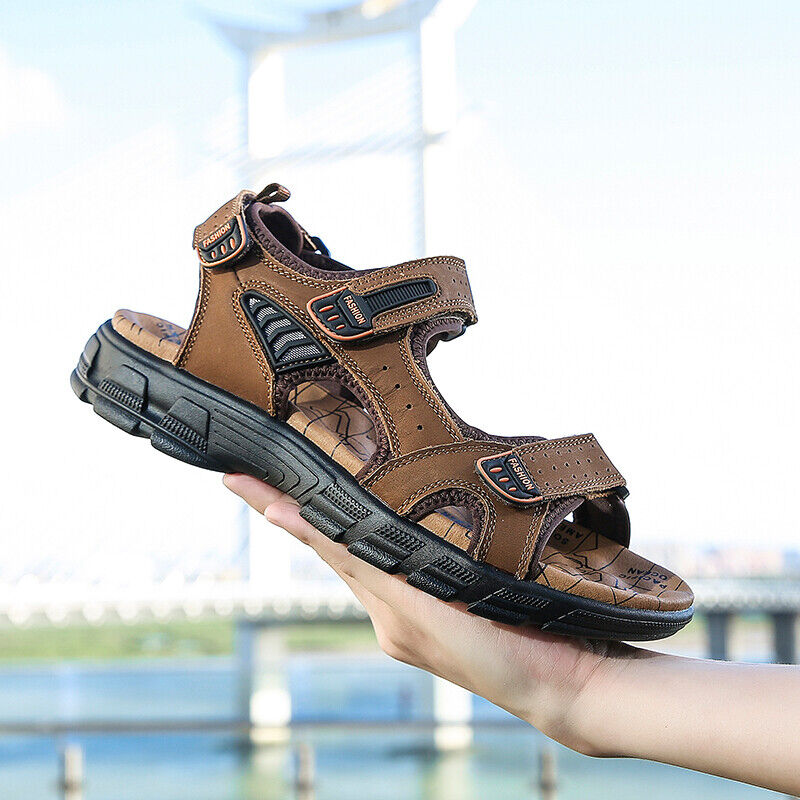 Comfortable unisex orthopedic sandals, providing excellent balance & support with adjustable velcro.