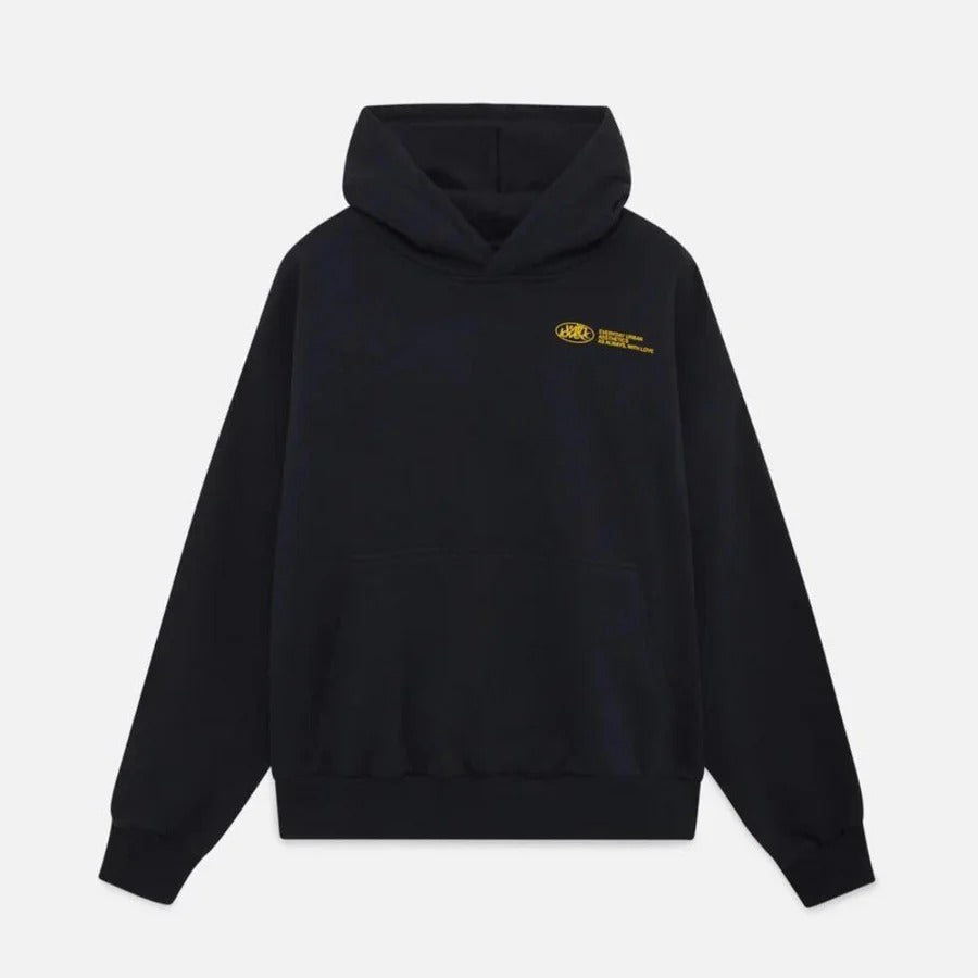 Soft, comfortable unisex oversized hoodie with an eye-catching slogan print, ideal for a relaxed fit style.