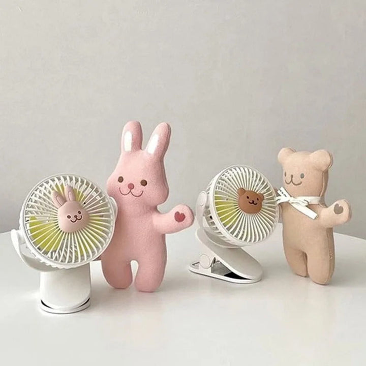 Powerful personal cooling with this unisex portable rechargeable clip-on fan, perfect for any outdoor activity.