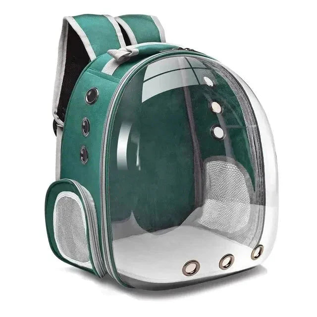 Premium ventilated pet carrier, perfect for safe car travel with your dog or cat.