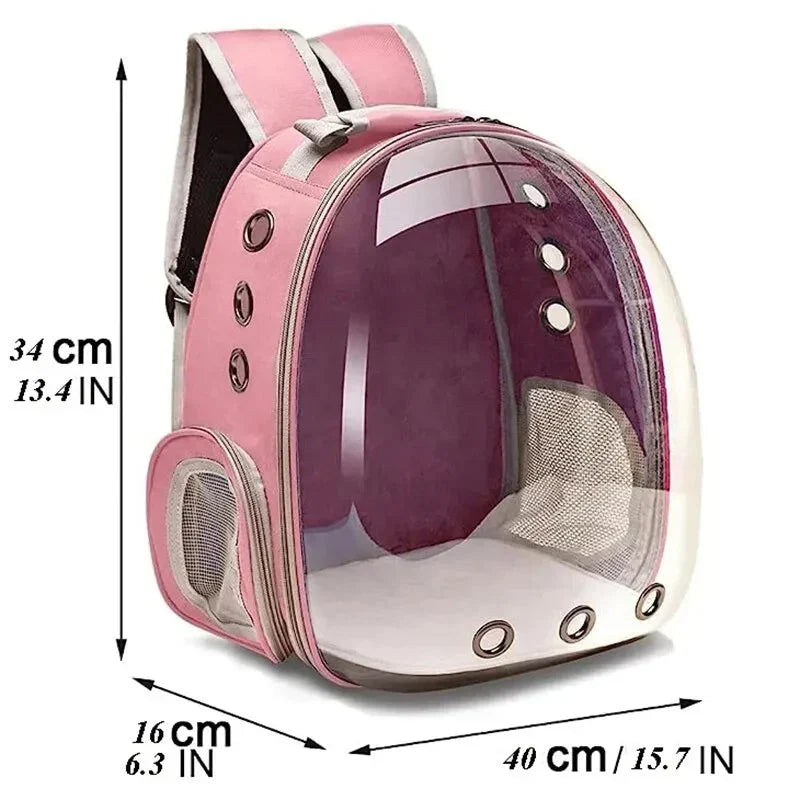 Essential car accessory: portable pet carrier for small animal transport.