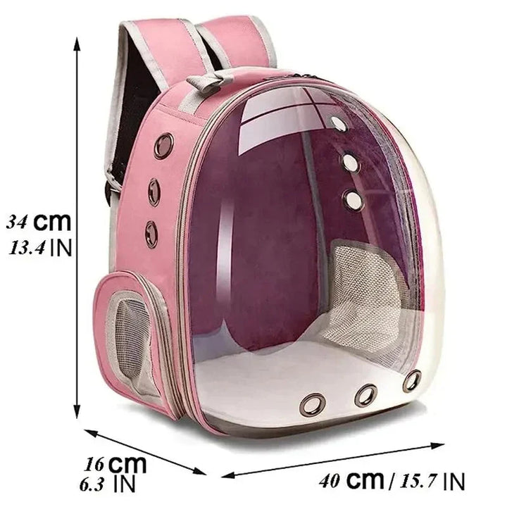 Essential car accessory: portable pet carrier for small animal transport.