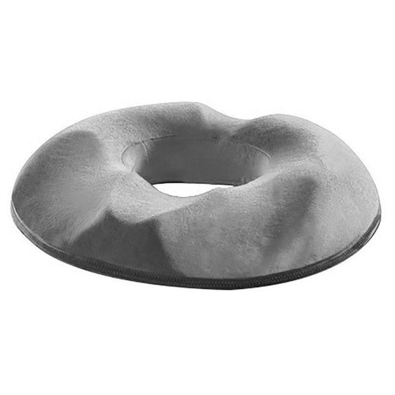 Unisex coccyx cushion for hemorrhoid relief & comfortable sitting. Pressure-relieving memory foam.