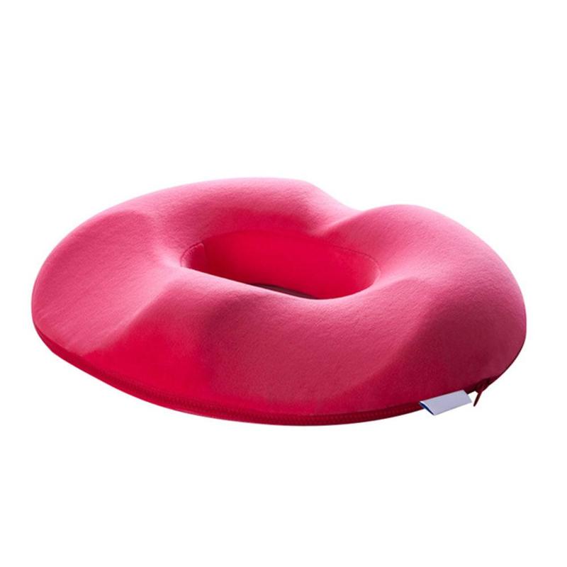 Car seat hemorrhoid & coccyx cushion for tailbone pain relief and comfortable driving.