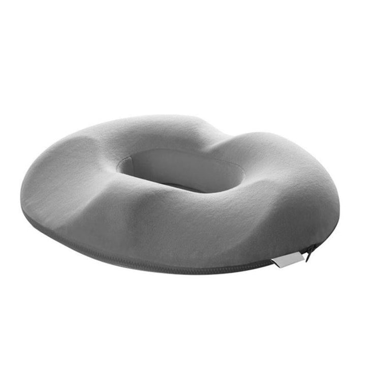 Comfortable pressure relief seat cushion for coccyx & hemorrhoid pain. Unisex, memory foam support.
