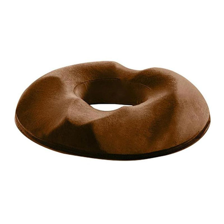 Tailbone pain relief memory foam cushion for coccyx and hemorrhoid support. Ideal for chairs.