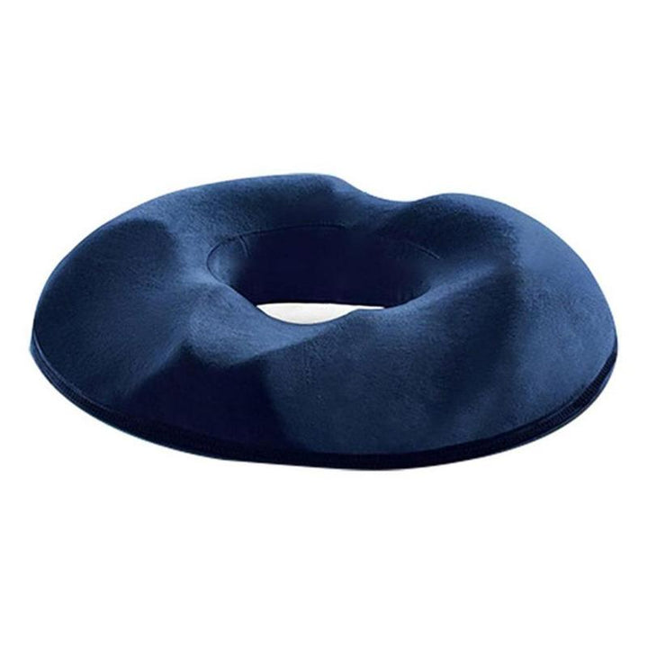 Premium memory foam seat cushion for coccyx, hemorrhoid & tailbone pain relief. Comfortable.