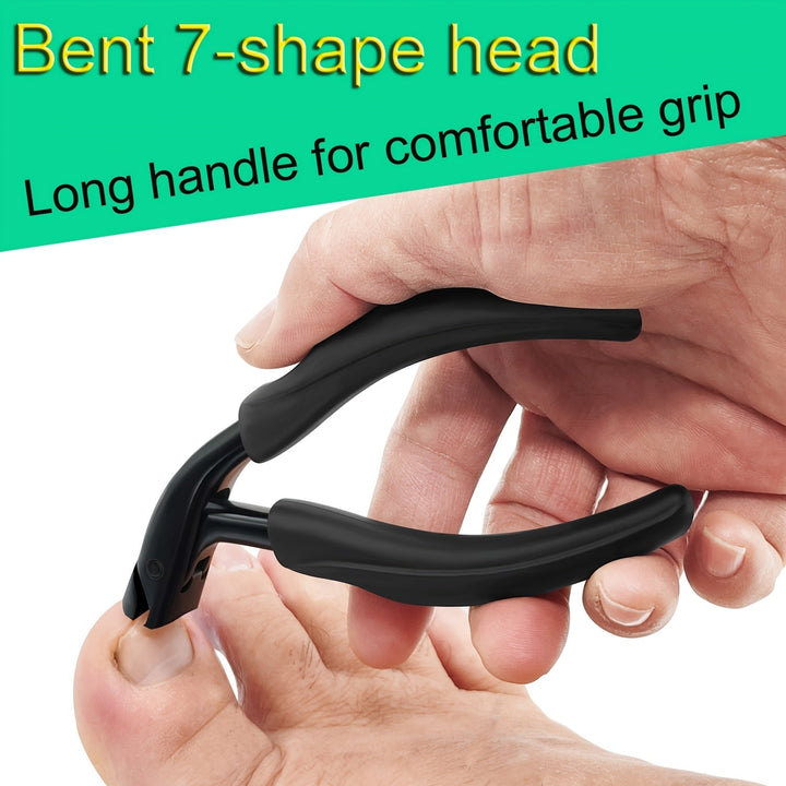 Durable toenail clipper for thick nails. Professional foot care tool for ingrown nails.