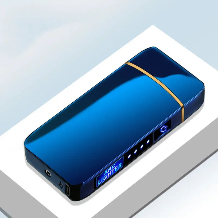Everyday carry unisex USB plasma lighter, rechargeable, windproof for convenience.