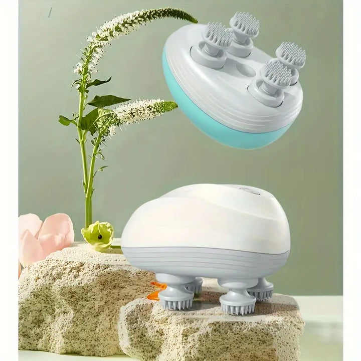 Unisex relaxing pet massager for cats & dogs, promotes animal care & well-being. Cordless, rechargeable.