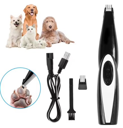 Cordless silent pet clipper for efficient dog & cat grooming. Low noise animal shaver & pet care tool.