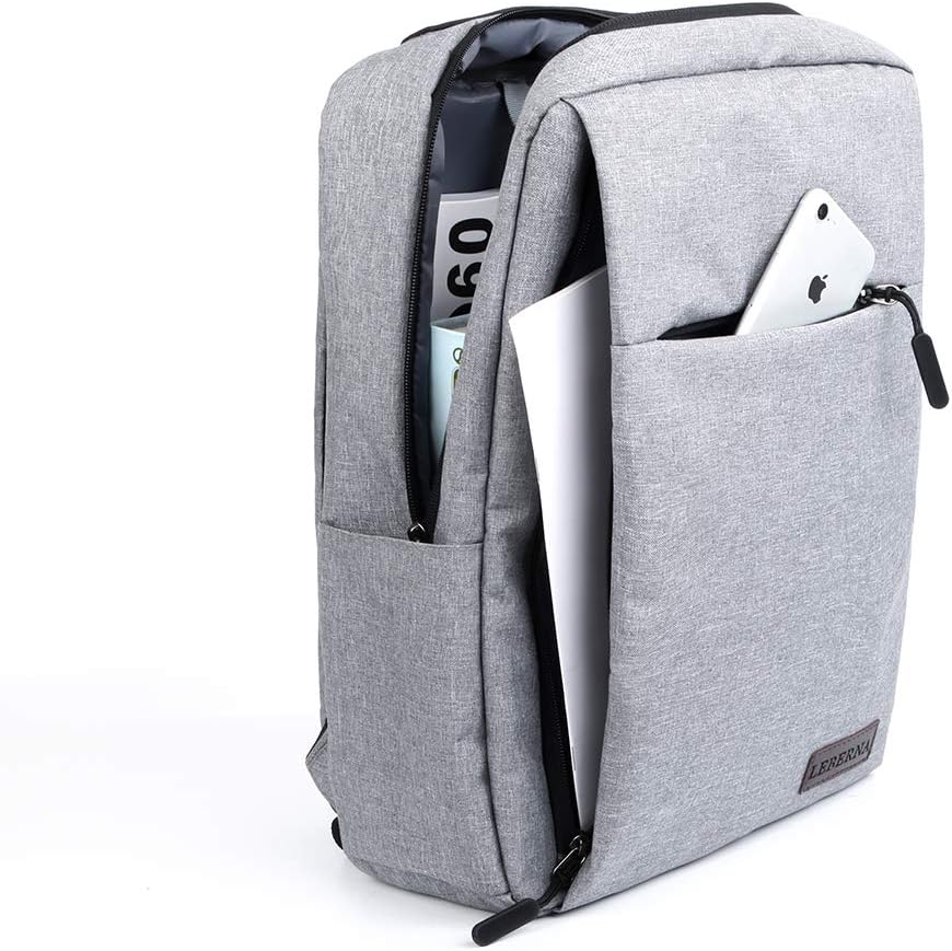 Versatile unisex backpack for daily use. Slim, waterproof, and features a USB charging port for convenience.