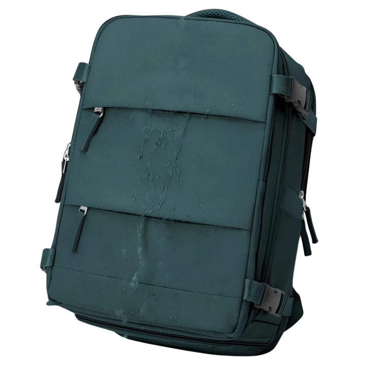 Brown unisex durable hand luggage suitcase, spacious and stylish carry-on for compact and effortless travel.