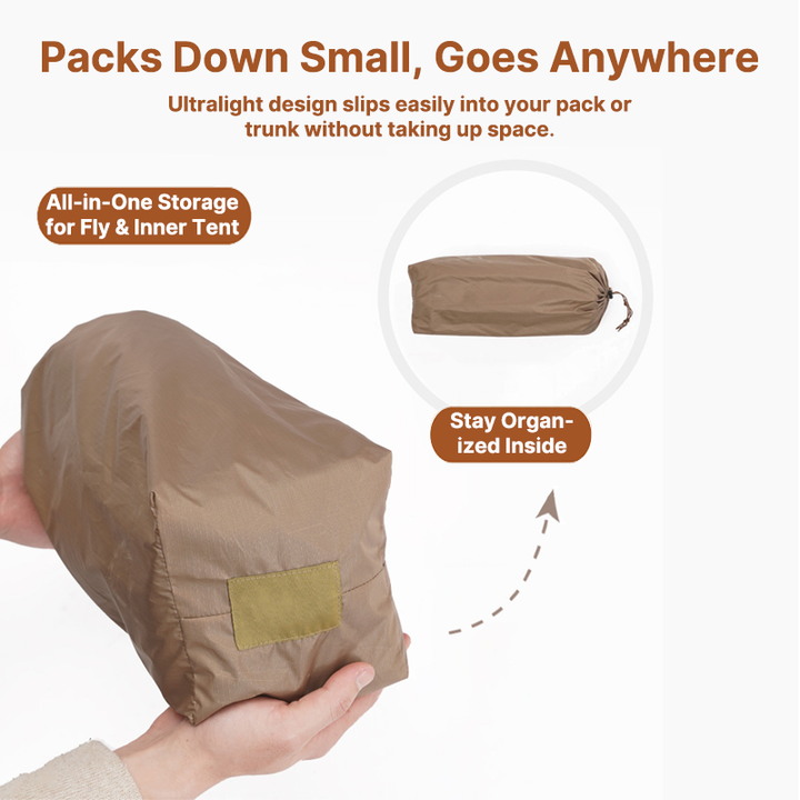 Bug-free ultralight backpacking bivy tent, cot compatible, ensures comfortable outdoor sleep.