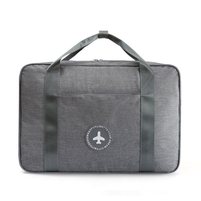 Unisex travel essential: universal carry-on bag for efficient light packing & airport use.