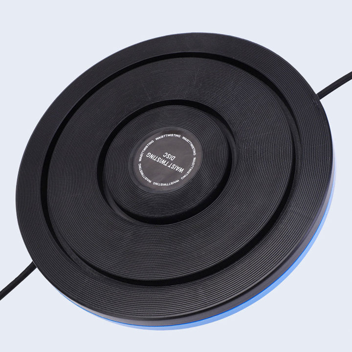 "Unisex waist twisting disc with magnetic massage points for core workouts, available in vibrant colors, supports 100KG."