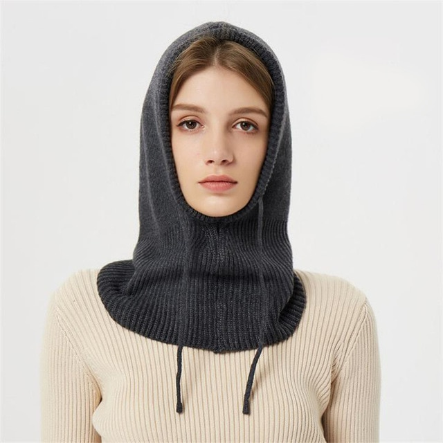 Cozy knit winter beanie, unisex and warm. Stylish thermal headwear for chilly days and outdoor adventures.
